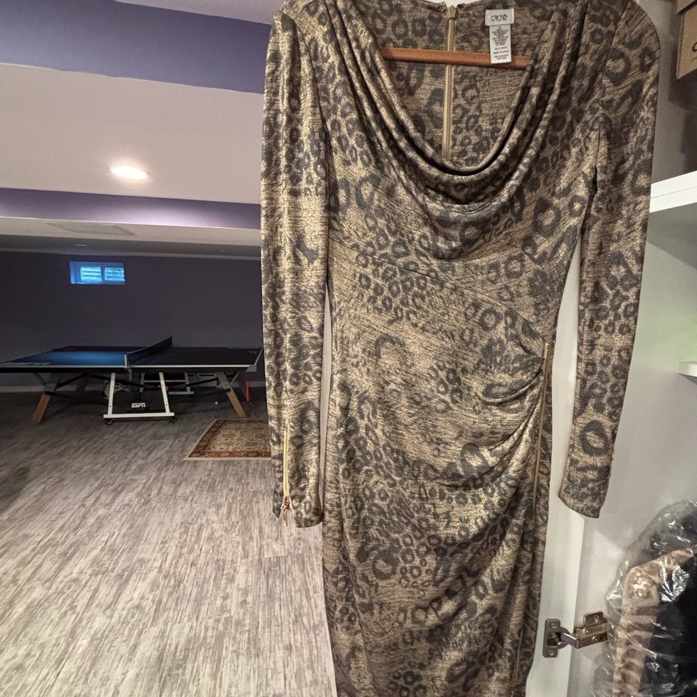 Women's Leopard Print Dress